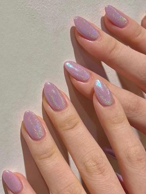 Light pink glitter